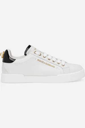 Dolce & Gabbana Zapatillas Portofino De Napa De Becerro Con Frase - Mujer Zapatillas Piel 39