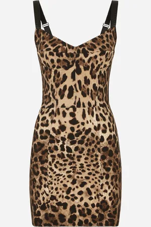 Dolce & Gabbana Vestido Corsetero - Mujer Vestidos Estampado Animal 36