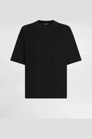 Dolce & Gabbana Camiseta De Algodón Con Logotipo - Hombre Camisetas Y Polos 48
