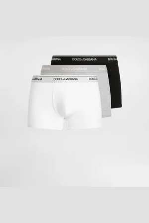 Dolce & Gabbana Paquete De 3 Bóxers Regular De Punto Elástico - Hombre Ropa Interior Y Ropa De Casa Algod�n 3