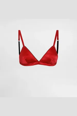 Dolce & Gabbana Sujetador De Triángulo De Raso - Mujer Lingerie Seda 1