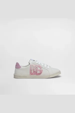 Dolce & Gabbana Zapatilla Dg Original En Piel De Becerro Con Logotipo Dg - Mujer Zapatos (24-38) 27