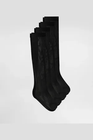 Dolce & Gabbana Paquete De Tres Pares De Calcetines De Nailon Con Logotipo Dg - Mujer Calcetines Onesize
