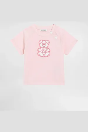 Dolce & Gabbana Camiseta De Punto Con Parche - Mujer Partes De Arriba 3/6 Months