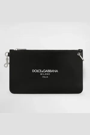Dolce & Gabbana Neceser En Piel De Becerro - Hombre Porta Documentos Y Carteras De Mano Onesize
