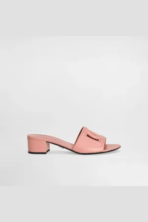 Dolce & Gabbana Mule De Piel De Becerro Y Logotipo Dg - Mujer Palas Piel 37