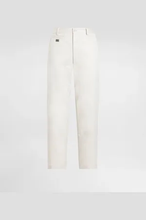 Dolce & Gabbana Pantalones Cargo De Algodón Con Placa - Hombre Pantalones Largos Y Cortos 48