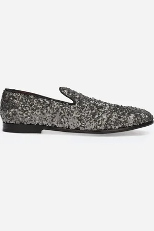 Dolce & Gabbana Slipper De Lentejuelas - Hombre Mocasines Y Mocasines Driver Lentejuelas 40