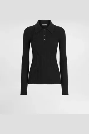 Dolce & Gabbana Polo En Canalé De Lana - Mujer Prendas De Punto 40