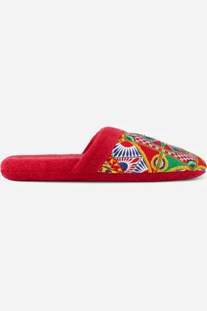 Dolce & Gabbana Cotton Terry Slippers - Zapatillas S