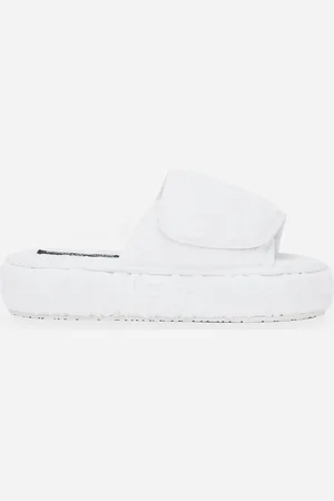 Dolce & Gabbana Zapatillas En Rizo De Algodón Con Plataforma - Zapatillas Con Plataforma S