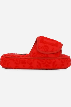 Dolce & Gabbana Zapatillas En Rizo De Algodón Con Plataforma - Zapatillas Con Plataforma S