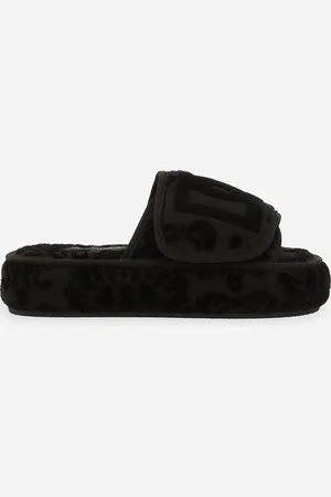 Dolce & Gabbana Zapatillas En Rizo De Algodón Con Plataforma - Zapatillas Con Plataforma S