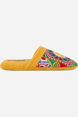 Dolce & Gabbana Cotton Terry Slippers - Zapatillas S
