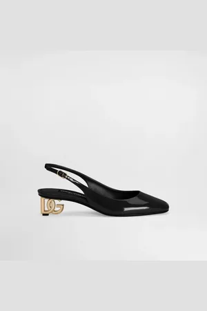 Dolce & Gabbana Zapato Destalonado De Charol - Mujer Zapatos De Salón Y Destalonados Piel 36