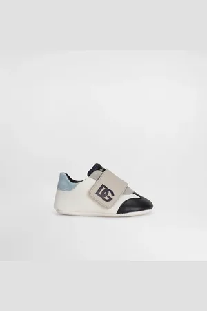 Dolce & Gabbana Zapatilla De Tejido De Malla Y Serraje Con Logotipo Dg - Hombre Zapatos Recién Nacido (16-20) 16