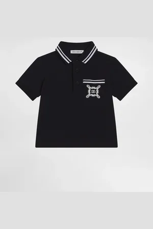 Dolce & Gabbana Polo De Piqué Con Logotipo Dg - Hombre Partes De Arriba 3/6 Months