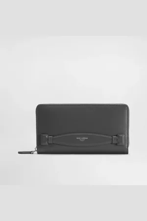 Dolce & Gabbana Cartera En Piel De Becerro Con Cremallera Circundante - Hombre Carteras Y Marroquinería Onesize