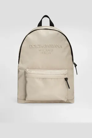 Dolce & Gabbana Mochila De Nailon Con Logotipo - Hombre Accesorios Onesize