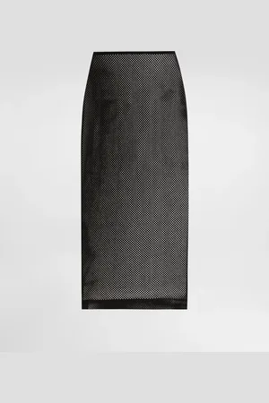 Dolce & Gabbana Falda Longuette De Rejilla - Mujer Faldas 40