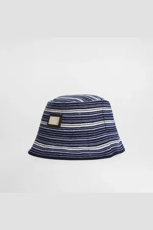 Dolce & Gabbana Knit Honeycomb Bucket Hat - Hombre Accesorios S
