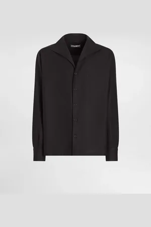 Dolce & Gabbana Camisa De Manga Larga De Lino - Hombre Camisas Lino 38