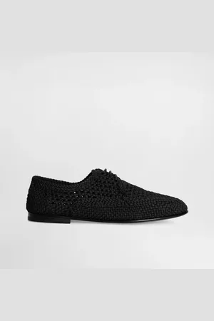 Dolce & Gabbana Derby De Tejido Trenzado - Hombre Con Cordones 40