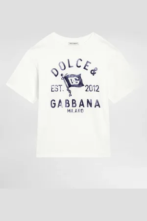 Dolce & Gabbana Camiseta De Punto Con Logotipo - Hombre Camisetas Y Sudaderas 2 Years