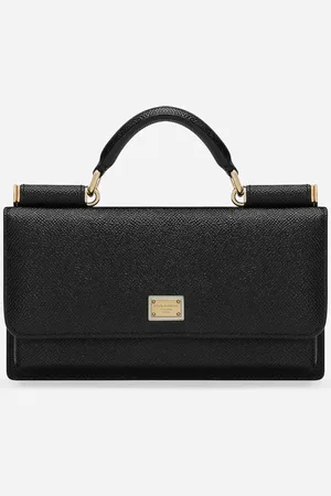 Dolce & Gabbana Minibolso En Piel De Becerro Con Estampado Dauphine - Mujer Bolsos Mini Microbolsos Y Clutchs Piel Onesize