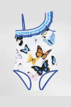 Dolce & Gabbana Bañador Con Estampado De Mariposas - Mujer Moda Baño 3
