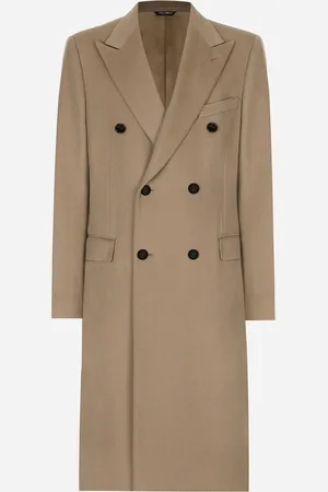 Dolce & Gabbana Abrigo De Botonadura Doble En Cachemira - Hombre Abrigos Y Chaquetas 46