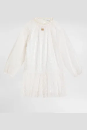 Dolce & Gabbana Vestido De Tul Bordado - Mujer Vestidos 5 Years