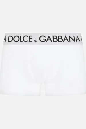 Dolce & Gabbana Bóxer Regular En Punto De Algodón Bielástico - Hombre Ropa Interior Y Ropa De Casa Blanco Algod�n 4