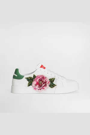 Dolce & Gabbana Zapatilla Portofino Light En Piel De Becerro - Mujer Zapatillas 35