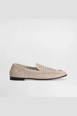 Dolce & Gabbana Slipper En Piel De Cabra Brillante - Hombre Mocasines Y Mocasines Driver 44