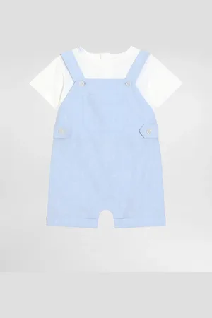 Dolce & Gabbana Jersey And Jacquard Romper Suit With Dg Logo And Polka Dots With Patch - Hombre Set Regalo Y Body Multicolor 6/9 Months