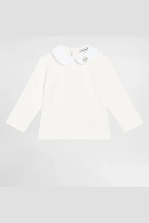 Dolce & Gabbana Interlock T-shirt With Dg Logo - Hombre Partes De Arriba Blanco 3/6 Months