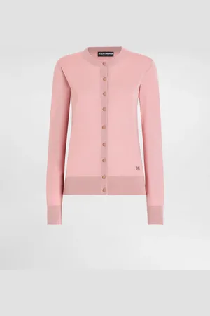 Dolce & Gabbana Wool Cardigan With Dg Logo Embroidery - Mujer Prendas De Punto 38
