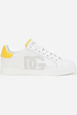 Dolce & Gabbana Zapatilla Portofino En Piel De Becerro - Mujer Zapatillas 35.5