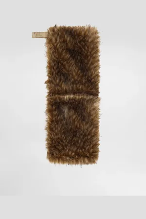 Dolce & Gabbana Manguito De Pelo Sintético - Mujer Sombreros Y Guantes Beige Pelo Sint�tico Onesize