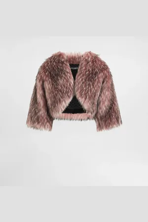 Dolce & Gabbana Chaqueta Corta De Pelo Sintético - Mujer Chaquetas 40