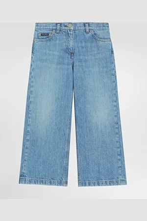 Dolce & Gabbana Vaqueros De 5 Bolsillos Con Placa Con Logotipo - Mujer Pantalones Y Faldas 2 Years