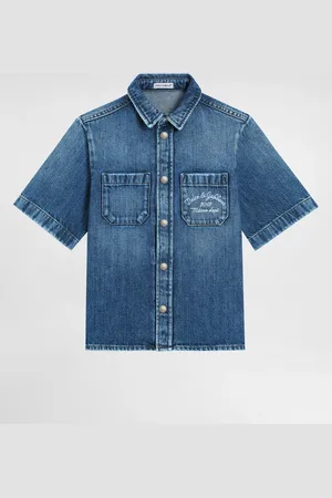 Dolce & Gabbana Camisa Vaquera Con Logotipo - Hombre Camisas 4 Years