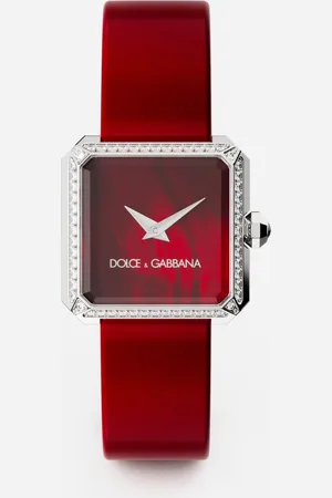 Dolce & Gabbana Sofia Steel Watch With Colorless Diamonds - Mujer Relojes Rojo Onesize