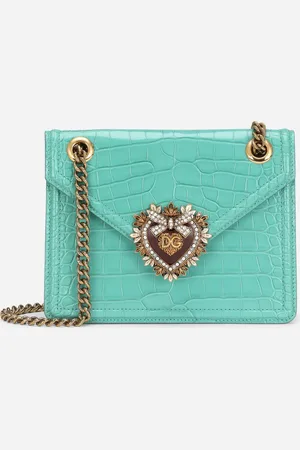Dolce & Gabbana Bolso Devotion Mediano De Cocodrilo - Mujer Bolsos Mini Microbolsos Y Clutchs Onesize