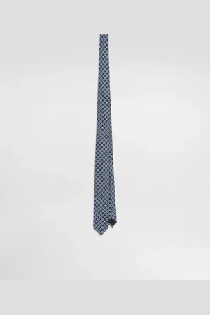 Dolce & Gabbana Corbata Martini En Jacquard Microdibujos Y Logotipo - Hombre Corbatas Y Pañuelos Onesize