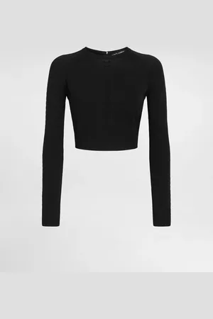 Dolce & Gabbana Jersey Corto De Viscosa - Mujer Prendas De Punto 36