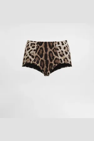 Dolce & Gabbana Culotte De Bikini Con Estampado De Leopardo - Mujer Moda Baño Estampado Animal Punto 2