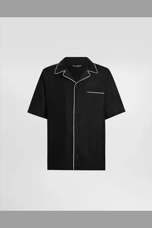 Dolce & Gabbana Camisa Hawaii De Tela De Lino - Hombre Camisas 37