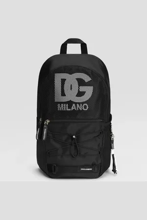 Dolce & Gabbana Mochila De Rejilla De Nailon Con Logotipo Dg - Hombre Accesorios Multicolor Onesize